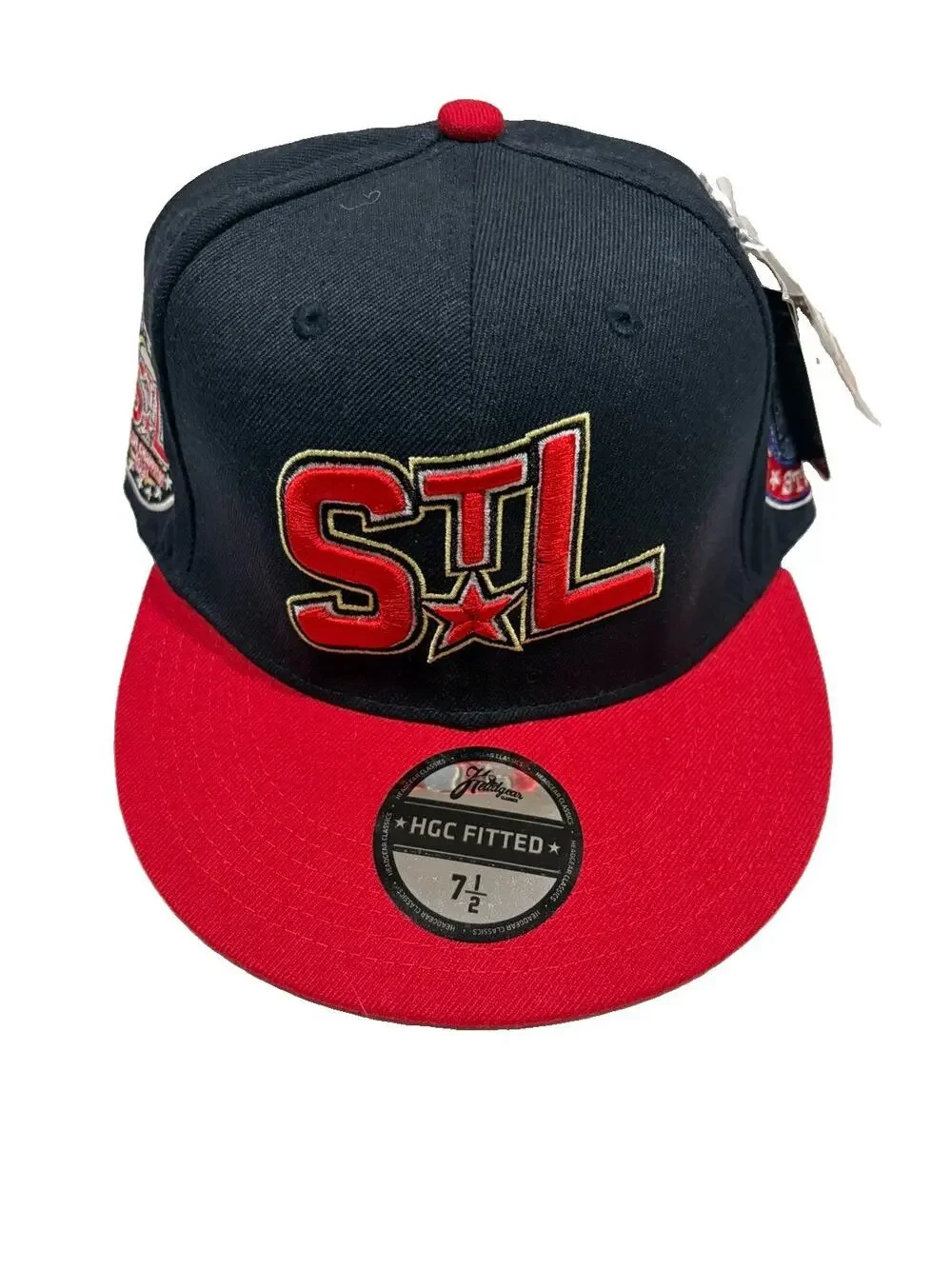 St Louis Stars Headgear Classic Fitted Hat Size 7 1/2 NWT With Hat Pin